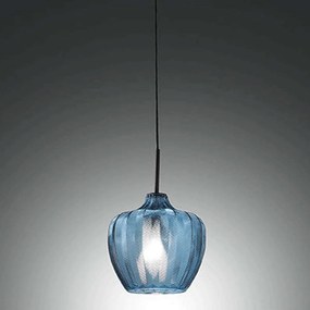 Φωτιστικό Οροφής Gallura 3722-40-244 1xE27 40W Φ25cm 200cm Light Blue La Mia Luce