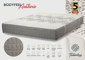 KPS ΣΤΡΩΜΑ BODYFEEL ANATOMIC 090Χ190X30ΕΚ TECHNOLOGY KPS-08.02.57-1