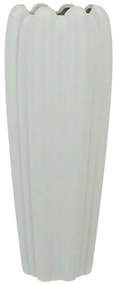 Βάζο Τουλίπα 15-00-22502-40 Φ14x40cm White Marhome Ceramic