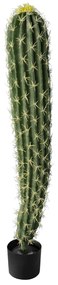 GloboStar® Artificial Garden CEREUS JAMACARU CACTUS 20120 Τεχνητό Διακοσμητικό Φυτό Κάκτος Κηρίος Υ110cm