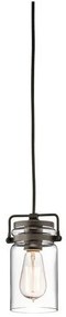 Κρεμαστό Φωτιστικό Οροφής 1xE27 Brinley Elstead Lighting-KL-BRINLEY-MP-OZ-Μπρονζέ KL-BRINLEY-MP-OZ