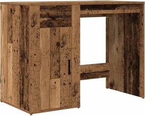 vidaXL Γραφείο Παλιό Ξύλο 100x49x75 εκ. από Μοριοσανίδα