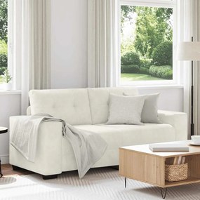 vidaXL Διθέσιος Καναπές-Διάδρομος Κρεμ 180x77x82 εκ. Βελούδο