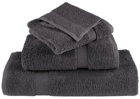 vidaXL Πετσέτες Ξενώνα Premium SOLUND 10 τεμ. Ανθρακί 30x50 εκ. 600 γρ./μ²