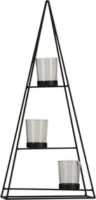 Χριστουγεννιάτικο Κηροπήγιο 3 Θέσεων (22x9x48) Edelman 1068912