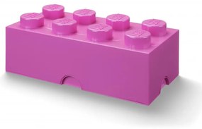 ΚΟΥΤΙ ΑΠΟΘΗΚΕΥΣΗΣ LEGO® ΟΡΘΟΓΩΝΙΟ ΜΕΓΑΛΟ ΦΟΥΞΙΑ 50x25x18cm