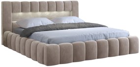 Επενδυμένο κρεβάτι Mercy-Mpez-140 x 200 - 162.00Χ232.00Χ90.00cm
