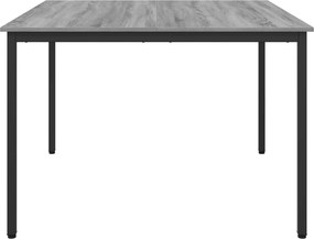 vidaXL Τραπεζαρίες 110 x 110 x 75 cm ΜΕΤΑΛΛΟ