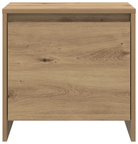 vidaXL Κομοδίνο artisan δρυς 45 x 34 x 44.5 εκ Επεξεργασμένο ξύλο