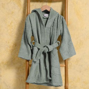 Παιδικό Μπουρνούζι Melinen Bloom Kids Aqua Χακί 8-10 Ετών