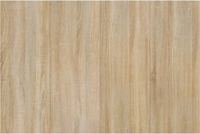 vidaXL Κεφαλάρι Κρεβατιού Sonoma Δρυς 120x1,5x80 εκ. Επεξεργ. Ξύλο
