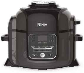 Πολυμάγειρας Ninja OP300EU, 1460W, 6L, TenderCrisp, 7in1, Χωρίς BPA, Αντικολλητική κεραμική επίστρωση, Μαύρο