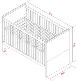 Βρεφικό κρεβάτι II Young Users