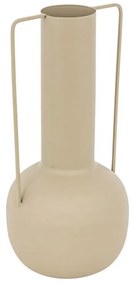 Βάζο Revenzy μεταλλικό μπεζ Φ14x29,5 εκ. 14x14x29.5 εκ.