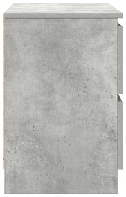 vidaXL Έπιπλο Τηλεόρασης Γκρι Σκυροδέματος 60x35x54 εκ. Επεξεργ. Ξύλο