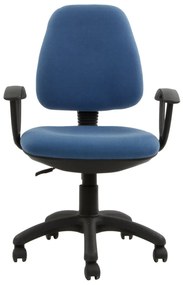 ΚΑΡΕΚΛΑ ΓΡΑΦΕΙΟΥ ΜΠΛΕ ΜΕ ΜΠΡΑΤΣΑ W60*D41*H82/93cm