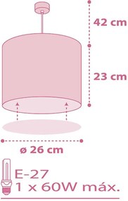 Sweet Dreams Pink DIY φωτιστικό οροφής (62012S)
