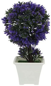Τεχνητό Φυτό Σε Κασπώ 00-00-19323-2 12x22cm Multi Marhome Plastic