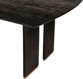 Τραπέζι Liber PTMD - Μήκος 280cm - Μαύρο