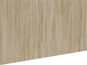 vidaXL Κεφαλάρι Κρεβατιού Sonoma Δρυς 160 x 1,5 x 80 εκ. Επεξεργ. Ξύλο