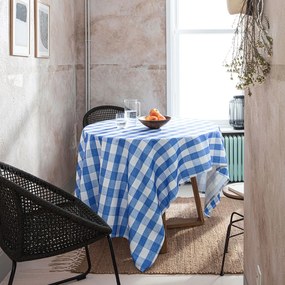 Τραπεζομάντηλο Cubic 589/ 01 Blue Gofis Home 135X180cm Cotton-Polyester