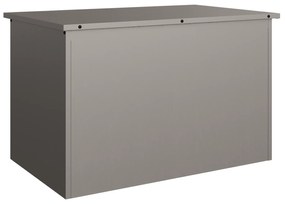 vidaXL Κουτί αποθήκευσης εξωτερικών χώρων Καφέ 80 x 50.5 x 50 εκ.
