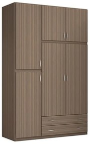 Τρίφυλλη ντουλάπα 2 Εποχών 150x60x240 DIOMMI 25-106