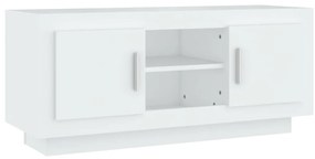 vidaXL Έπιπλο Τηλεόρασης Λευκό 102x35x45 εκ. από Επεξεργασμένο Ξύλο