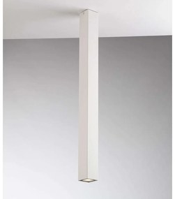 Φωτιστικό Οροφής - Πλαφονιέρα Fluke I-FLUKE-PLQ75 BCO 1xGU10 6x6x75cm White Luce Ambiente Design Metal
