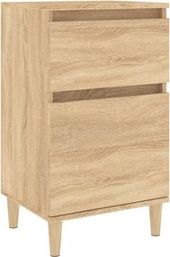 vidaXL Κομοδίνο Sonoma Δρυς 40x35x70 εκ.