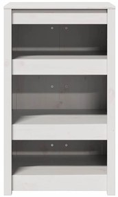 vidaXL Ντουλάπα Κουζίνας Λευκό 55 x 55 x 92 cm Μασίφ ξύλο πεύκου