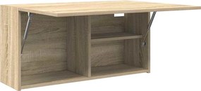vidaXL Ντουλάπι τοίχου μπάνιου Sonoma Oak 80x25x40 cm
