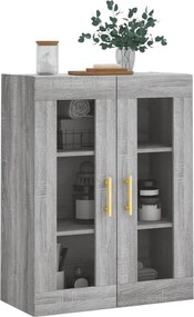 vidaXL Ντουλάπι Τοίχου Γκρι Sonoma 69,5 x 34 x 90 εκ.