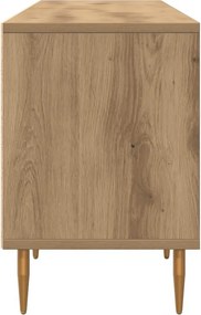 vidaXL Έπιπλο Τηλεόρασης τεχνίτης Δρυς 150x30x44,5 εκ.