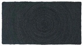 vidaXL Χαλί Σκούρο Γκρι 60 x 110 cm Γιούτα