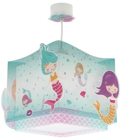 Παιδικό Φωτιστικό Οροφής Μονόφωτο Ango Mermaids 63442