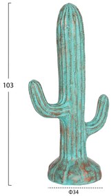 ΔΙΑΚΟΣΜΗΤΙΚΟΣ ΚΑΚΤΟΣ ΔΑΠΕΔΟΥ CACTUS HM4386.03M ΓΥΨΟΣ ΣΕ ΤΙΡΚΟΥΑΖ 54x34x103Υεκ.