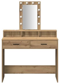 vidaXL Τραπέζι περιποίησης Καφέ 100 x 41 x 140 εκ. Επεξεργασμένο ξύλο