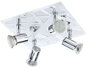 Φωτιστικό Σποτ Led 93178 Daven 1 Eglo Metal, Plastic