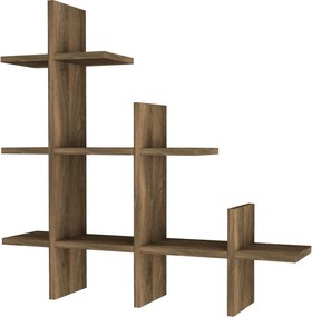 Wall Shelf Juke - Walnut Walnut