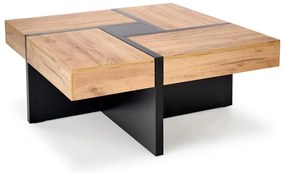 Uni 2 Τραπεζακι Σαλονιου Γκρι Μαρμαρο 120x60x45