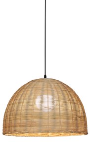 Φωτιστικό Οροφής  HM8 SAMAN PENDANT LAMP 48 BEIGE - BLACK Z4 - Σχοινί - 77-3614