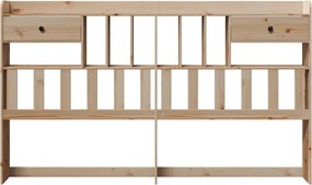 vidaXL Κεφαλάρι με Αποθ. Χώρο180 εκ. από Μασίφ Ξύλο Πεύκου