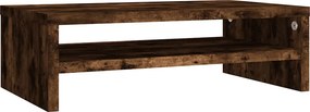 vidaXL Βάση Οθόνης Καπνιστή Δρυς 42x24x13 εκ. από Επεξεργασμένο Ξύλο