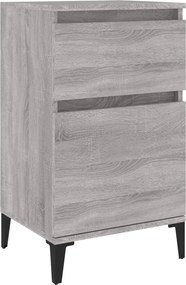vidaXL Κομοδίνο Γκρι Sonoma 40x35x70 εκ.