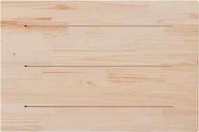 vidaXL Επιφάνειες Τραπεζιού Ορθογώνιες 3 τεμ. 80x53x2,5 εκ Μασίφ Πεύκο