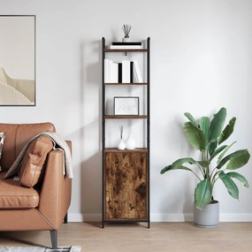 vidaXL Βιβλιοθήκη 6 επιπέδων 40 x 24 x 161 εκ Επεξεργασμένο Ξύλο