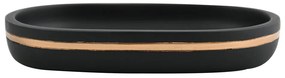 Σαπουνοθήκη (17.5x6.5) Spirella Bly Black Gold