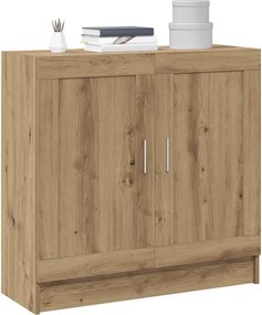 vidaXL Βιβλιοθήκη Artisan Δρυς 82,5x30,5x80 εκ. Επεξεργασμένο Ξύλο