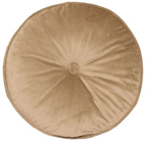 Βελουτέ Διακοσμητικό Μαξιλάρι (Φ40) Palamaiki VF803 Beige
